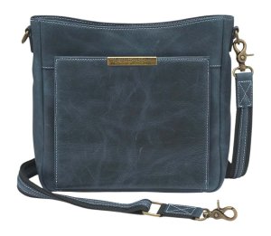 GTM GTM-CZY/98BLUE SLIM PURSE CROSSBODY-BUFF