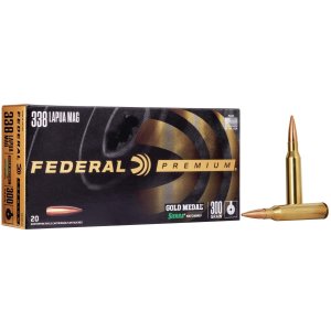 Federal Premium GM338LM2 338 Lapua Mag 300 gr Sierra MatchKing BTHP