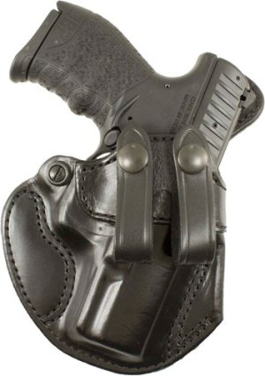 DeSantis 028BA8BZ0 Cozy Partner IWB Holster RH Leather Black Glock 43