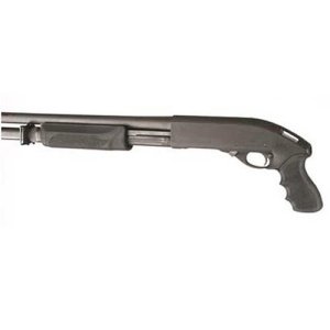 Hogue 08715 Tamer Pistol Grip & Forend Black Rubber for Remington 870