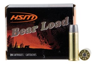 HSM Ammunition 44M15N20 .44 Rem Mag 305gr Wide Flat Nose