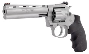 Colt ZKCOBRA22SM6RFO King Cobra .22LR 6" Matte SS Hogue 10RD Blemished