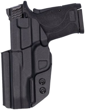 C&G Holsters 0538-100 Covert IWB Kydex Black for S&W M&P Shield 9EZ