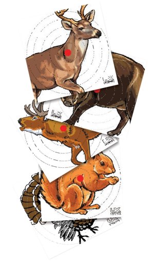 UMA 2218076 Paper Targets Animals Hanging Heavy Paper 100
