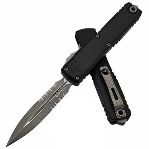 Microtech Ultratech G3 ZBP 3.55 In D/E PS Apocalyptic Black AL Handle