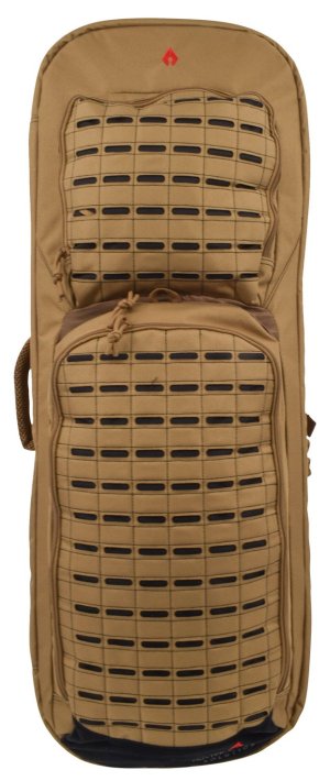 Advance Warrior FR28RBPTN/BL 28" Tactical Rifle Backpack, Black 600D Poly