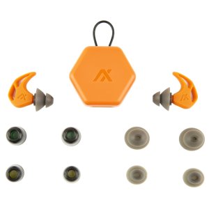 AXIL X20-ORANGE Earplugs Blaze Orange 3 Silicon 2 Foam Tips Case