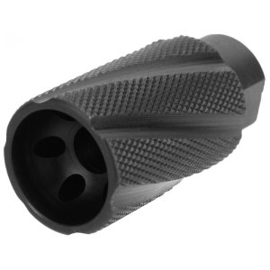 TacFire Knurled Linear Compensator MZ1023 .223/5.56 1/2x28 Black