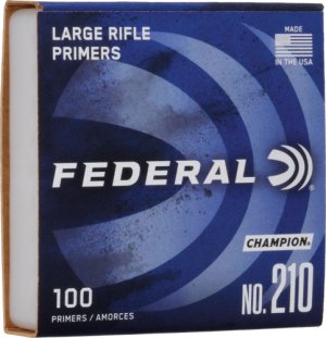 FEDERAL PRIMERS LARGE RIFLE 5000 PACK