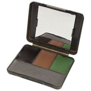 Allen Vanish 4 Color Camo Face Paint with Mirror 6115
