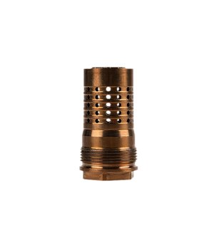 Q RECB1/2X28 Cherry Bomb Rear End 7.62 Steel Muzzle Brake 5/8"x24 Threads