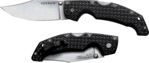 Cold Steel Voyager Large 29AC 4 In Folding Clip Point AUS-10A Blade