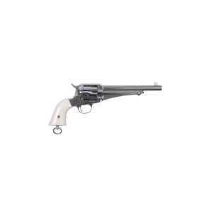 UBERTI 1875 Army Outlaw Frank James 45 LC 7.5" 6rd Revolver - Nickel | Ivory