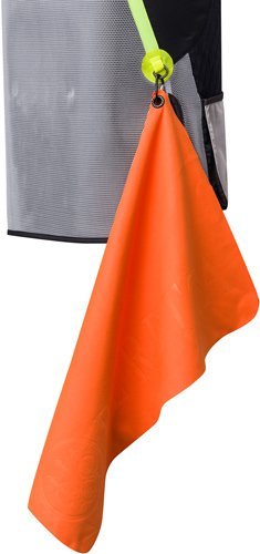 Beretta OG481T227104FFUNI Shooting Towel Orange Microfiber with Carabiner
