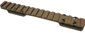 Talley PLMHC735 Picatinny Rail Burnt Bronze Browning X-Bolt 20 MOA