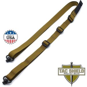 TangoDown 2PT Operator Sling Quick-Detach 1in Coyote Tan Adjustable