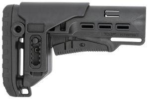 NcStar VG087042 Tactical PCP42 Mil-Spec Collapsible Stock Black Synthetic