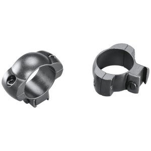 Weaver 49217 Grand Slam .22 Rings 1" Medium Steel Dovetail Matte Black