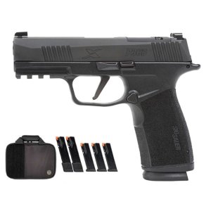 Sig Sauer 365XCA-9-BXR3-TACPRO P365X-Macro No Manual Safety w/(3) 17rd Magazines, (2) 21rd Magazines, Savior Equipment Bag