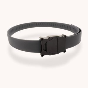 Shield Arms APO-BLK-REG-BUC-GRY 1.5" Apogee Belt Black/Grey Buckle