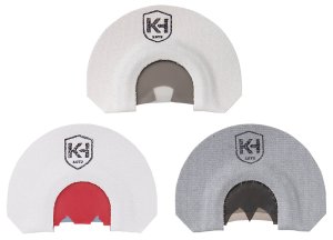 Knight & Hale Smoke Show Mouth Turkey Call 3-Pack Barber Ghost Batwing Cut