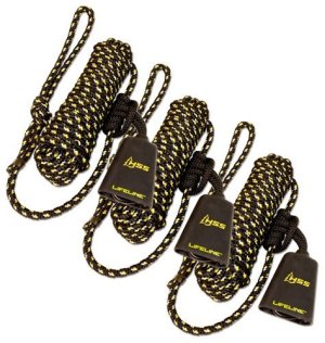 Hunter Safety System HSS Lifeline 30 W/Single CARABINER 3Pk