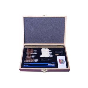Gunmaster UGC 56W .22+ 30Pc Universal Cleaning Kit Wooden Case