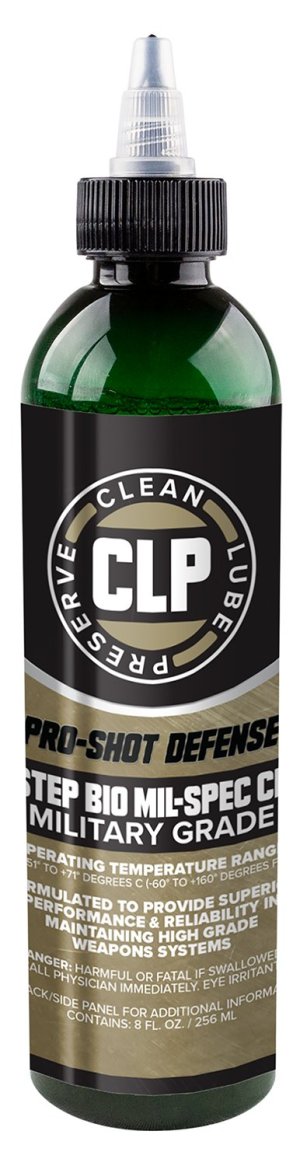 Pro-Shot Products 1 Step BIO Mil-Spec CLP Odorless Synthetic Oil 8 oz