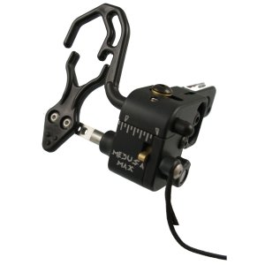 Bowfinger 4161 Medusa Max Rest Black LH Drop Away Arrow Rest 3.4 oz