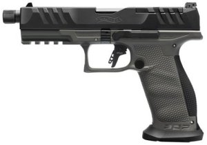Walther PDP 2877503 9x19 Pistol 18+1 White Dot Black/Tungsten Gray