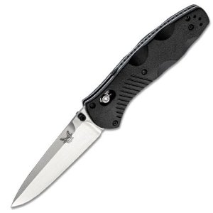 Benchmade 580 Barrage 3.6" 154CM Satin Blade Black Handle Knife