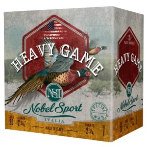 Nobel Sport 20 Ga 3/4" 1 oz Lead #8 Shotshell 25/bx