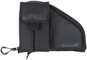 Allen Pistol Case w/Mag Pouch Compact 8" Black