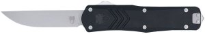 CobraTec MBLKFSXGEN3 OTF Knife, 3" D2 Steel Drop Point, Black