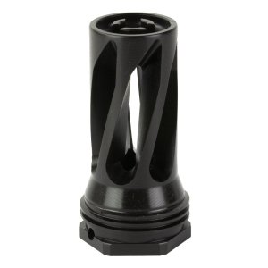 Huxwrx 1677 QD 556 Flash Hider, Black, 1/2"-28 TPI, 2.3" Length, 1.20" Diameter, 3.3 oz, 5.56x45mm NATO, AR-Platform Use