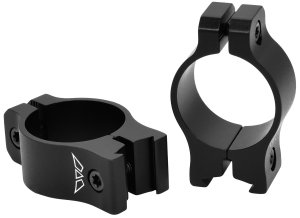Warne V420M Vapor Rimfire Rings Matte Black 1" Low 3/8" Dovetail