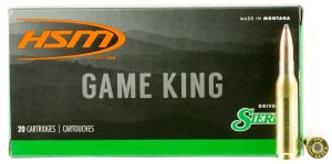 HSM Ammunition 7MM088N 7mm-08 Rem 150gr Sierra GameKing 20/Box