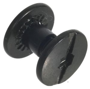 Outdoor Connection BO-8 Chicago Screws Black 6-Pack Hex Key Socket