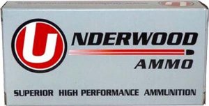Underwood 44 Rem Mag 245GR FMJ Nickel Plated Brass 50 Rounds
