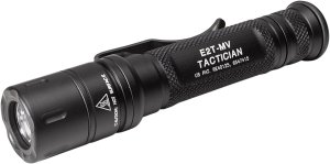 SureFire E2TMV Tactician Flashlight 800 Lumens Black Anodized LED 5"