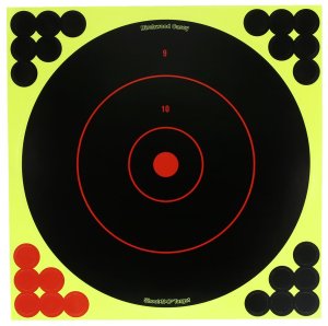 Birchwood Casey TDSNC1212PK 12" Bullseye Target Dispenser 12 Pack