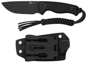 CIVIVI C230941 TimberBark 3.2" Fixed Blade Black G10 Stonewash Knife