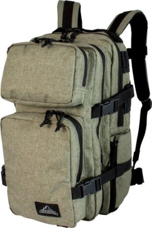 Red Rock Gear Urban Assault Pack Ventilated Back Panel Sand
