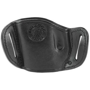 Bulldog MLBL Molded OWB Black Leather Belt Slide Fits Glock Ruger ...