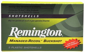 Remington Ammunition 20282 Managed Recoil Buckshot 12Gauge 2.75"...