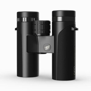 GPO Passion ED B300 Binoculars 8x32 Charcoal Black, Waterproof, Lightweight