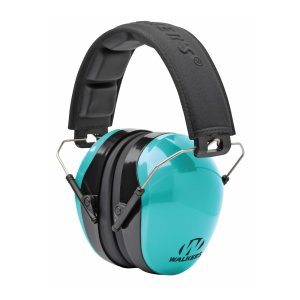 Walkers Dual Color PSV Muff Aqua Blue 3.75 Contoured Ear Cup