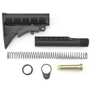 WHITE LABEL ARMORY Ruger Buffer Tube Kit AR-15 M4 Stock Black