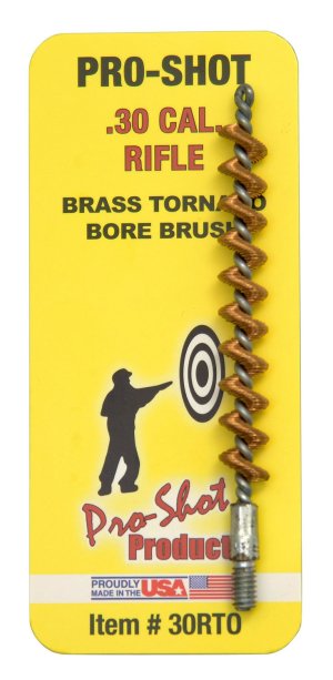 Pro-Shot 30Rto Tornado Bore Brush .30/ .300 Blackout/ .308/ .30-06/ 7.62Mm/