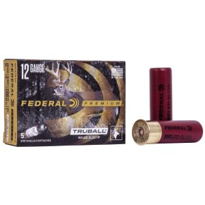 Federal Vital Shok TruBall Rifled Slug 12 ga 3 3/4 oz Slug 1700 fps 5/Box